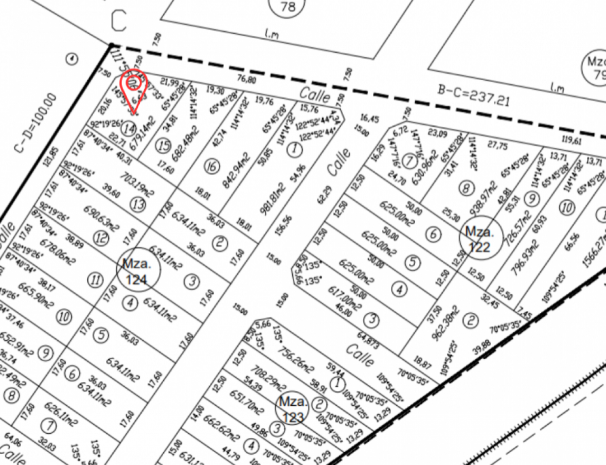 ESQUINA 680 m2 - MIRADORES DE LA COSTA