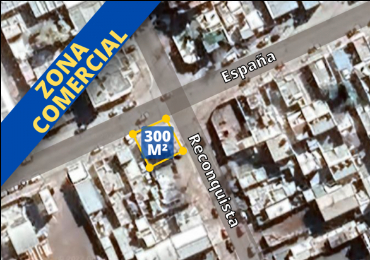 Terreno 300 M² en Excelente esquina comercial - España y Reconquista
